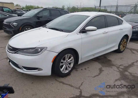 2016 Chrysler 200 Limited z USA, uszkodzony, nr VIN 1C3CCCABXGN162225